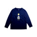 A Navy Long Sleeve T Shirts from Mont-bell in size 5T for boy. (Front View)