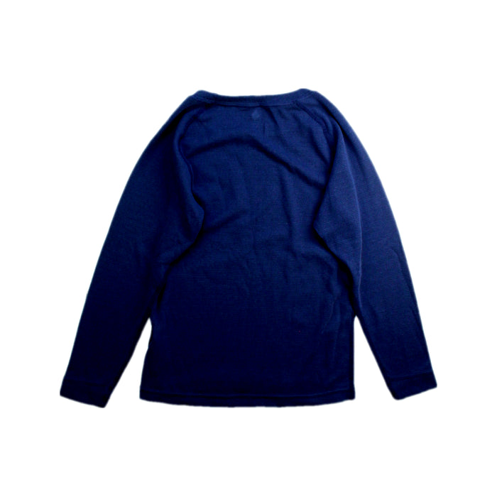 A Navy Long Sleeve Tops from Mont-bell in size 5T for boy. (Back View)