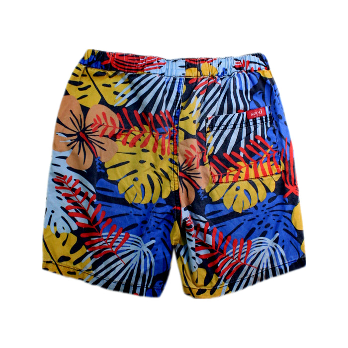 A Multicolour Shorts from Seed in size 8Y for boy. (Back View)