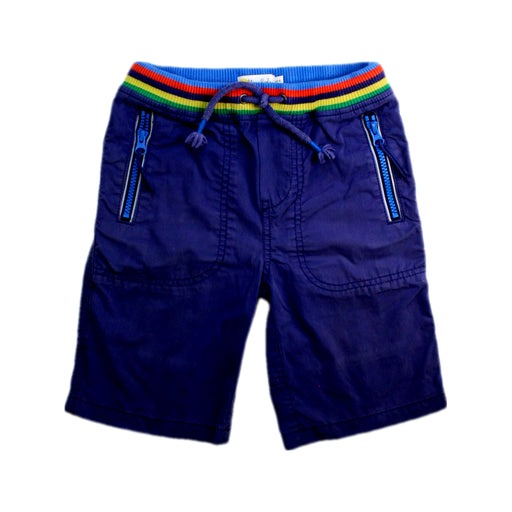 A Navy Shorts from Boden in size 8Y for boy. (Front View)