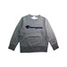 A Grey Crewneck Sweatshirts from Champion in size 10Y for boy. (Front View)