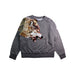 A Grey Crewneck Sweatshirts from Marcelo Burlon in size 8Y for boy. (Front View)