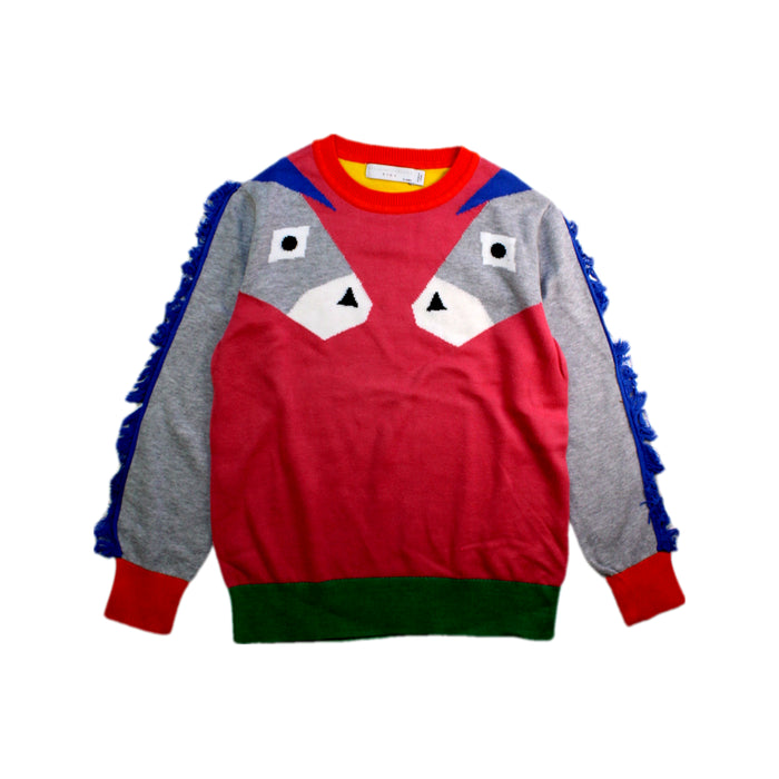 A Multicolour Crewneck Sweatshirts from Stella McCartney in size 8Y for boy. (Front View)