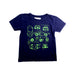 A Navy Short Sleeve T Shirts from Crewcuts in size 6T for boy. (Front View)