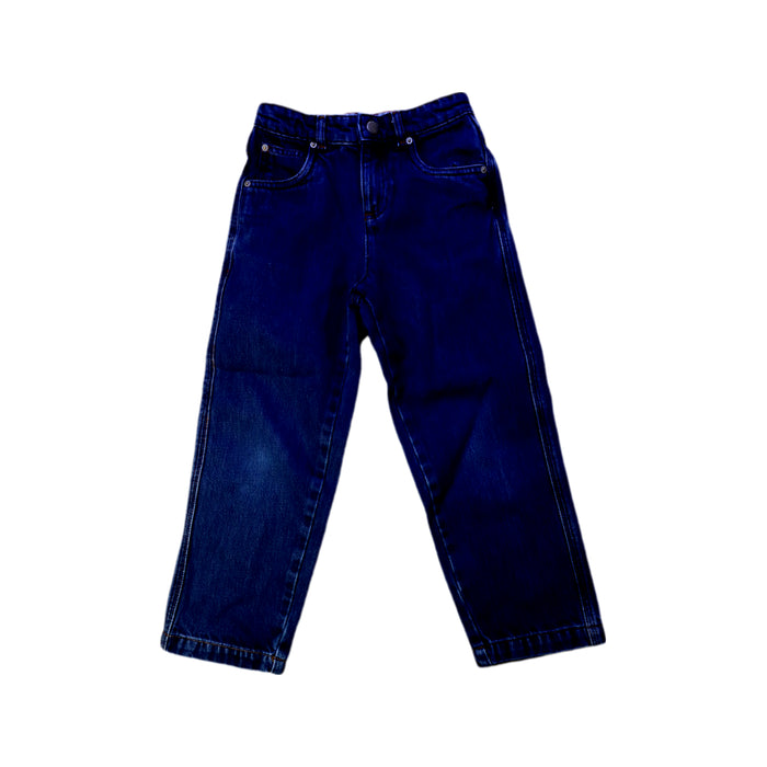 A Blue Jeans from Bonpoint in size 6T for boy. (Front View)