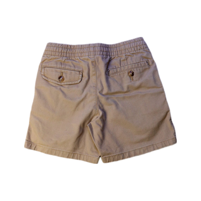 A Beige Shorts from Polo Ralph Lauren in size 6T for boy. (Back View)