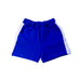 A Blue Shorts from Petit Bateau in size 4T for boy. (Front View)