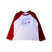 A Red Long Sleeve T Shirts from Bonpoint in size 6T for boy. (Front View)