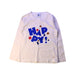 A White Long Sleeve T Shirts from Petit Bateau in size 6T for boy. (Front View)