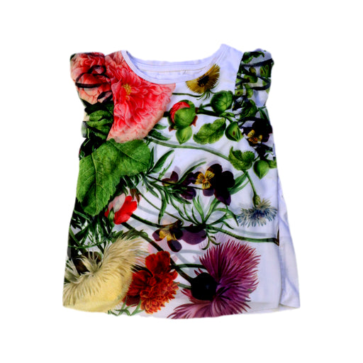 A Multicolour Short Sleeve Tops from Desigual in size 5T for girl. (Front View)