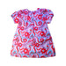 A Pink Short Sleeve Dresses from Seed in size 5T for girl. (Front View)