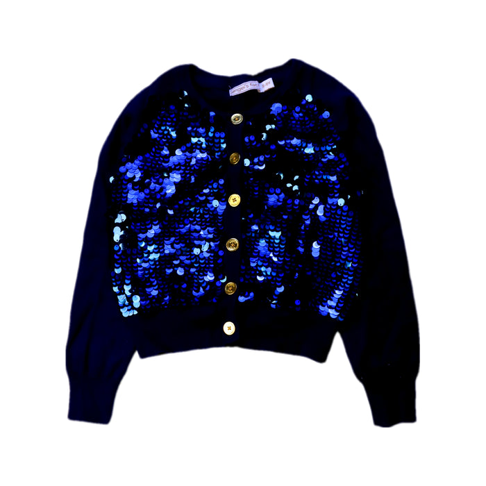 A Blue Cardigans from Angel's Face in size 5T for girl. (Front View)