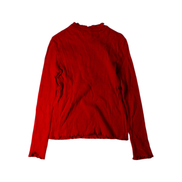 A Red Long Sleeve Tops from Desigual in size 5T for girl. (Back View)