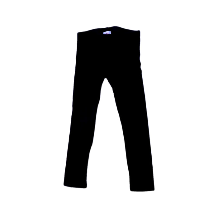 A Black Leggings from Seed in size 5T for girl. (Front View)