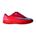 A Red Cleats/Soccer Shoes from Nike in size 5T for boy. (Front View)