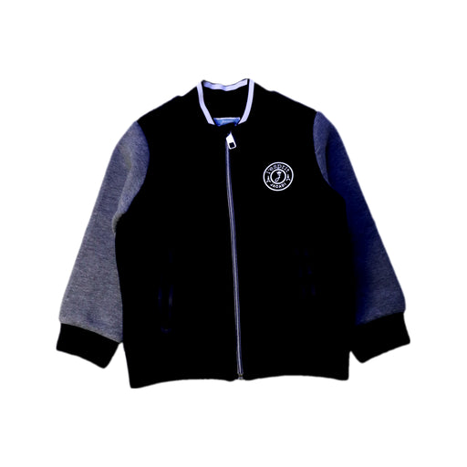 A Black Lightweight Jackets from Jacadi in size 3T for boy. (Front View)