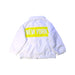 A White Lightweight Jackets from Petit Main in size 18-24M for boy. (Back View)