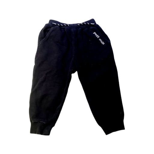 A Black Sweatpants from Petit Main in size 18-24M for neutral. (Front View)