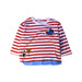 A Red Long Sleeve T Shirts from Petit Main in size 18-24M for boy. (Front View)