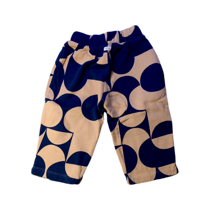 A Navy Casual Pants from Organic Zoo in size 2T for neutral. (Back View)