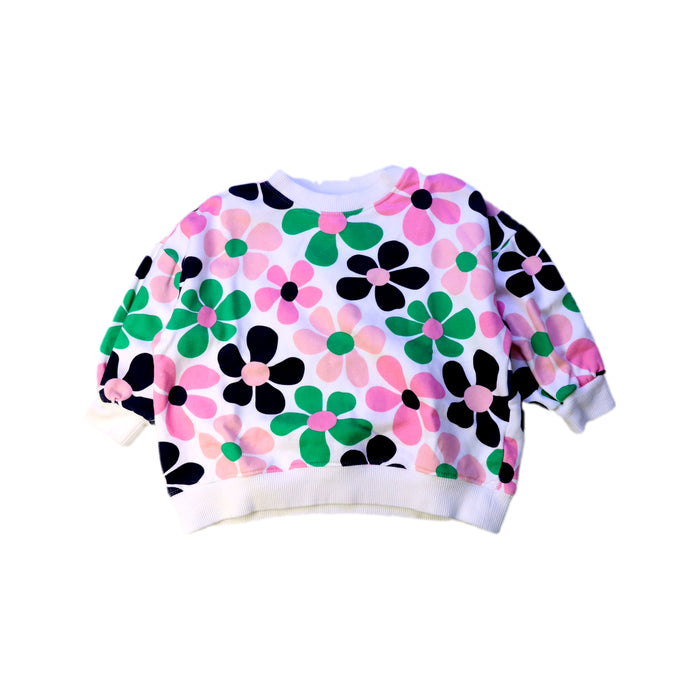 A Multicolour Crewneck Sweatshirts from Seed in size 2T for girl. (Front View)
