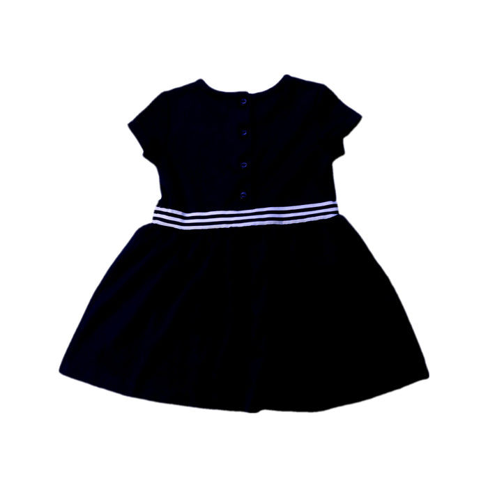 A Black Short Sleeve Dresses from Ralph Lauren in size 12-18M for girl. (Back View)