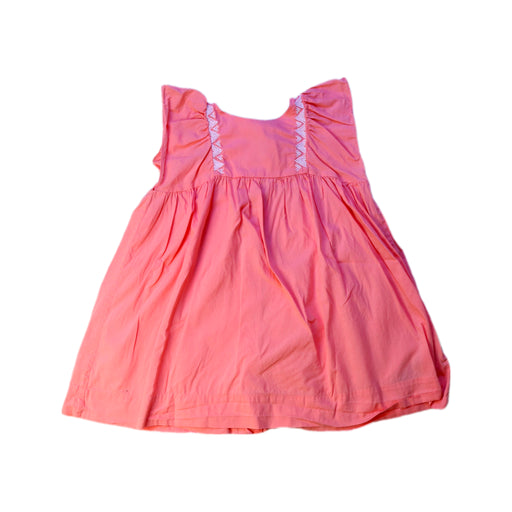 A Pink Sleeveless Dresses from Bonpoint in size 12-18M for girl. (Front View)