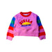 A Pink Crewneck Sweatshirts from Stella McCartney in size 3T for girl. (Front View)