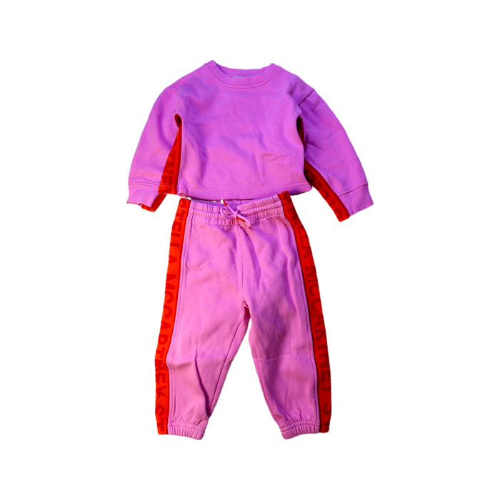 A Pink Pants Sets from Stella McCartney in size 3T for girl. (Front View)
