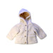 A Ivory Coats from Seed in size 12-18M for neutral. (Front View)