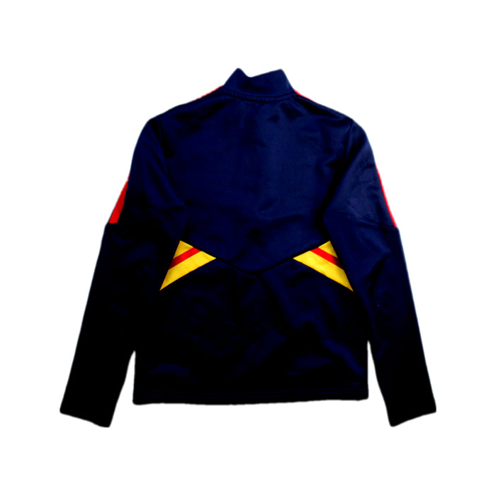 A Navy Active Tops from Adidas in size 7Y for boy. (Back View)