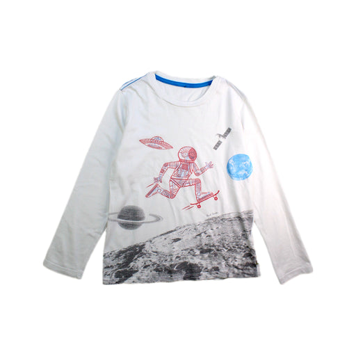 A White Long Sleeve T Shirts from Paul Smith in size 8Y for boy. (Front View)