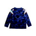 A Blue Crewneck Sweatshirts from BAPE KIDS in size 10Y for boy. (Back View)