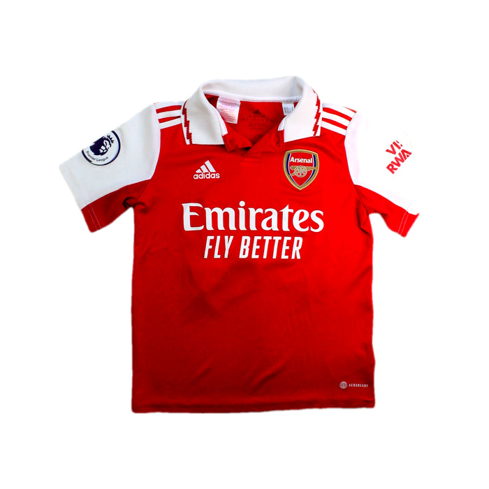 A Red Short Sleeve Polos from Adidas in size 9Y for boy. (Front View)