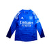 A Blue Long Sleeve T Shirts from Adidas in size 9Y for boy. (Front View)
