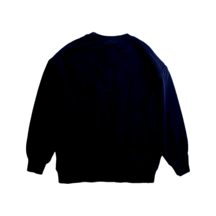 A Navy Crewneck Sweatshirts from Moschino in size 6T for boy. (Back View)
