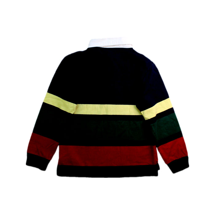 A Multicolour Long Sleeve Polos from Lacoste in size 6T for boy. (Back View)