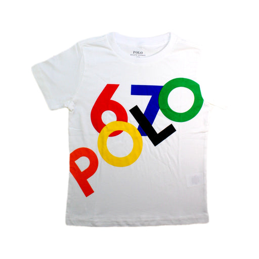 A Multicolour Short Sleeve T Shirts from Polo Ralph Lauren in size 6T for boy. (Front View)