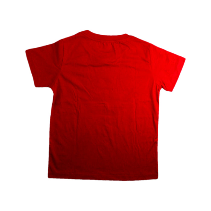 A Red Short Sleeve T Shirts from Polo Ralph Lauren in size 6T for neutral. (Back View)