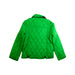 A Green Puffer/Quilted Jackets from Burberry in size 6T for girl. (Back View)