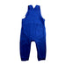A Blue Long Overalls from Jojo Maman Bébé in size 18-24M for boy. (Back View)