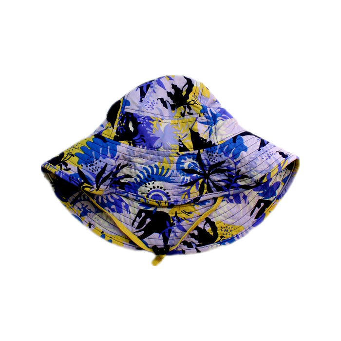 A Blue Sun Hats from Patagonia in size 12Y for neutral. (Front View)