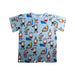 A Blue Short Sleeve T Shirts from Stella McCartney in size 10Y for boy. (Front View)