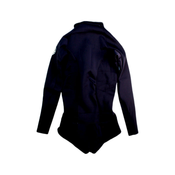 A Black Wetsuits from Rip Curl in size 6T for girl. (Back View)