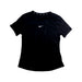 A Black Active Tops from Nike in size 6T for girl. (Front View)