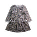 A Multicolour Long Sleeve Dresses from Petit Bateau in size 12-18M for girl. (Front View)