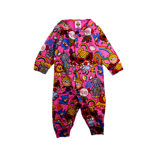 A Multicolour Long Sleeve Rompers from Hysteric Mini in size 6-12M for girl. (Front View)