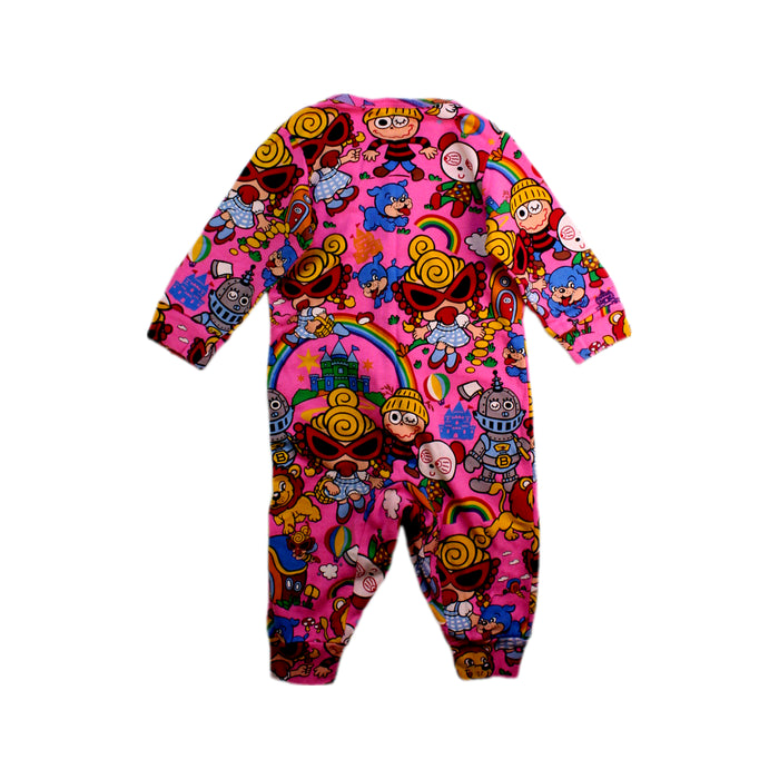 A Multicolour Long Sleeve Rompers from Hysteric Mini in size 6-12M for girl. (Back View)