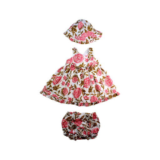 A Pink Dress Sets from Shabby Chic in size 6-12M for girl. (Front View)