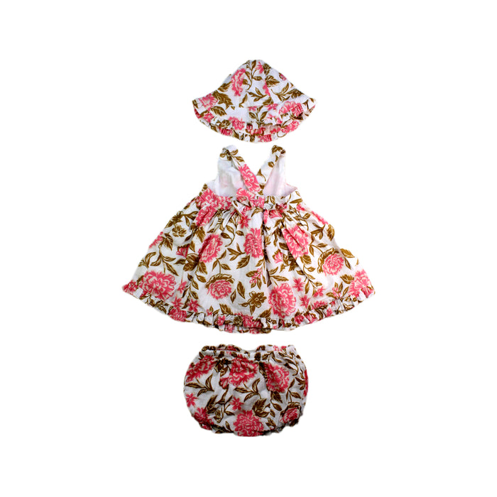 A Pink Dress Sets from Shabby Chic in size 6-12M for girl. (Back View)